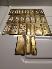 Hanson Reusable Brass Stencils