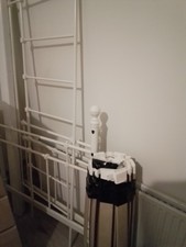 white metal frame ikea day bed