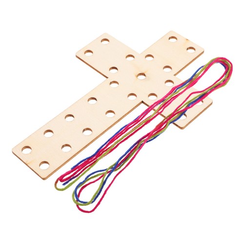 Yarn weaving project basket - weaving,