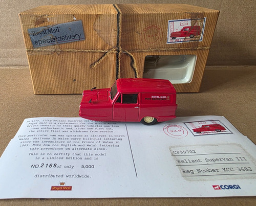 Corgi cp99702 reliant supervan - cp99702,