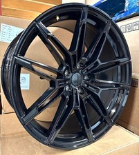 20" BMW 5 Series G30 G31 Gloss Black 656 Design Staggered 8.5j 9.5j Alloy Wheels