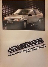 Lada Samara Brochure 1987
