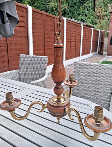 Pair vintage bhs teak - bhs,