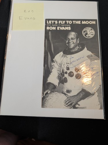 Ron evans apollo - evans, 17