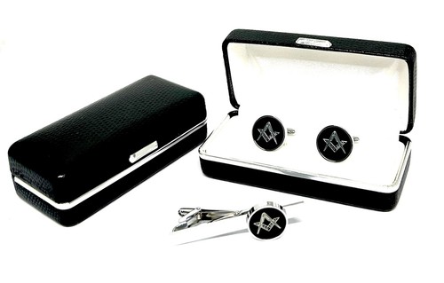 Masonic freemasons cufflinks - masonic, &