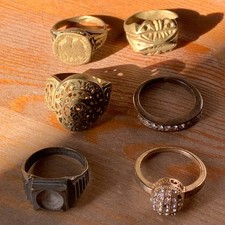 RARE LOT 6 ANCIENT BRONZE