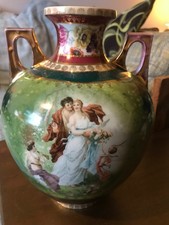 Antique Ackermann Fritze Vase