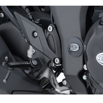Frame plugs black single - r&g, (single