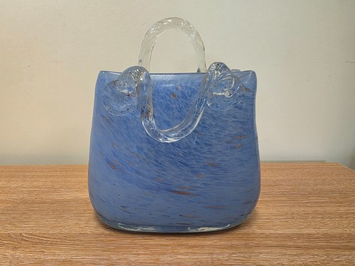Vintage blue murano - vintage, murano-style