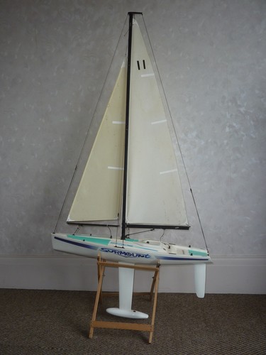 Radio controlled sailing - radio, yacht