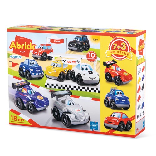 Ecoiffier set 10 vehicles - 10,