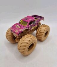 Hot Wheels Podium Crusher Monster Truck Pink Off-Road Edition Rare 1:64 VGC