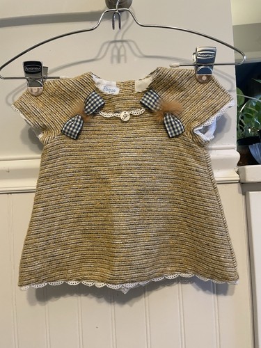 Foque yellow wool baby - baby, blouse