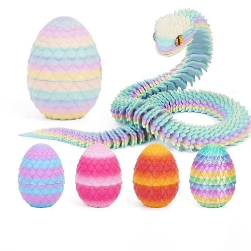 Printed snake egg - 3d, snake‑egg