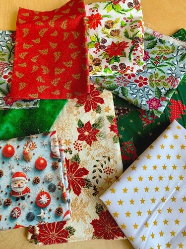 Designer printed christmas - printed,