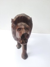 Lion Vintage Hand Carved