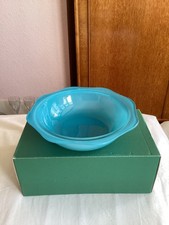 Pyrex Blue Sprayware Milk