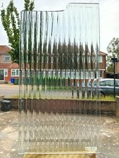 Flute glass for a leaded