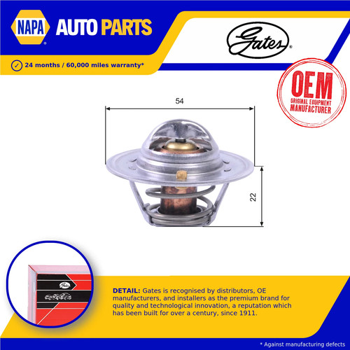 Coolant thermostat fits - thermostat, mg