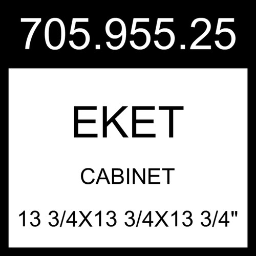 Ikea eket cabinet - beige, 13