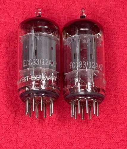 Matched pair ecc83 12ax7 - matched,