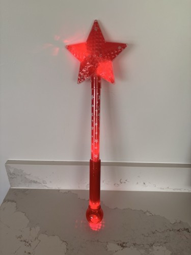 Light star wand - up, large