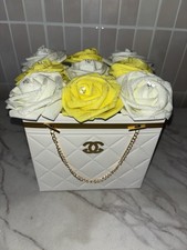 Artificial flowers set inside