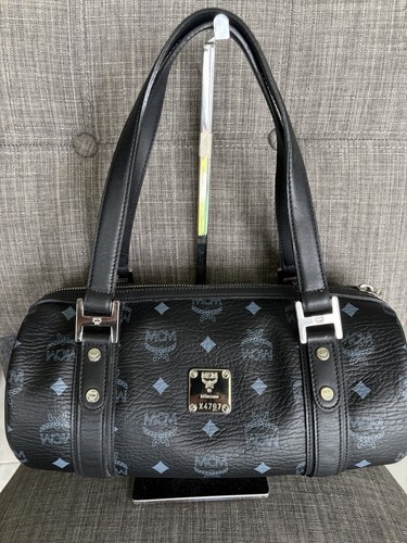 Mcm boston black monogram - mcm,