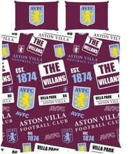 Aston Villa Patch Double Duvet