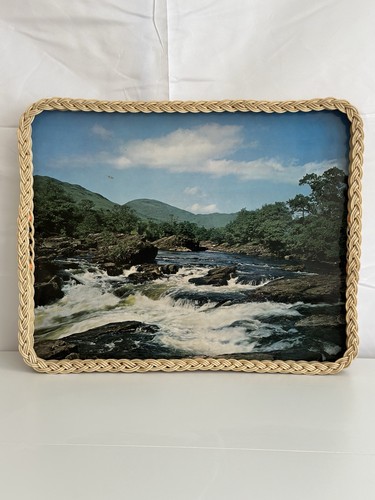 Vintage serving dinner tray - vintage,