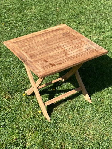 Square wooden folding easy - wooden,