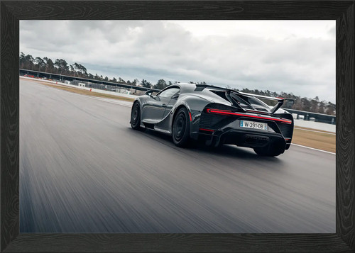 Bugatti chiron framed wall - bugatti,