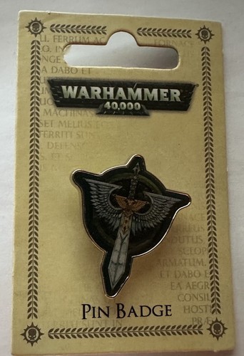 Dark angels metal pin badge - angels,