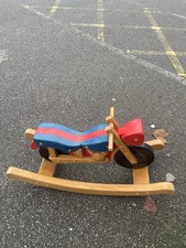 Childs wooden rocking motor - childs,