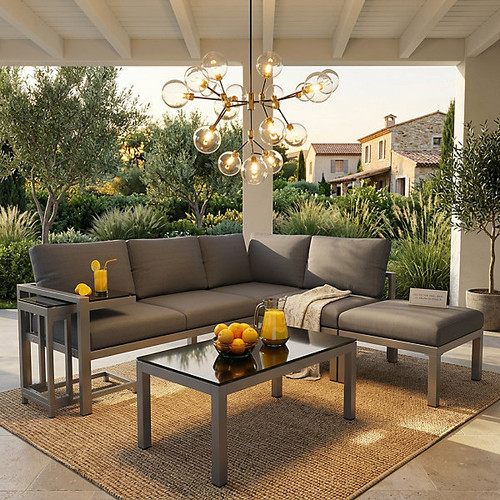 Garden lounge sofa - set, 4-5