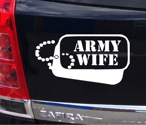 Army wife funny car - army,
