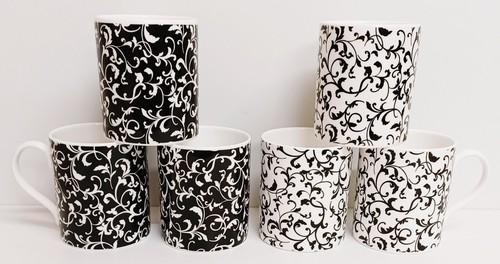 Venetian black white - venetian, set