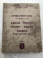 ANGLIA PREFECT ESCORT SQUIRE THAMES 5 & 7 cwt VANS