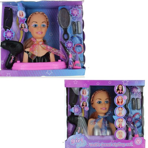 New dolls head styling set - new,