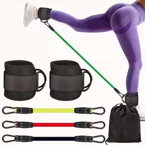 Ankle resistance bands set - bands,