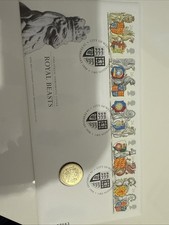 Royal Beast £1 Philatelic Numismatic Cover FDC