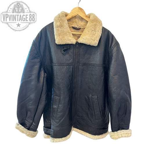 Vintage aviator bomber - b-3,