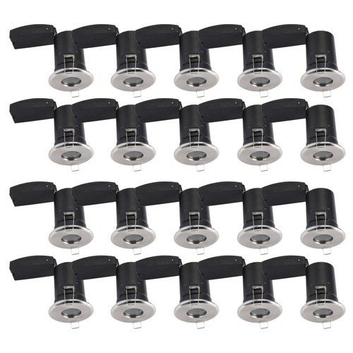 Set brushed chrome - 20,