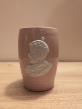 Rare Pink Johnson Bros Beaker