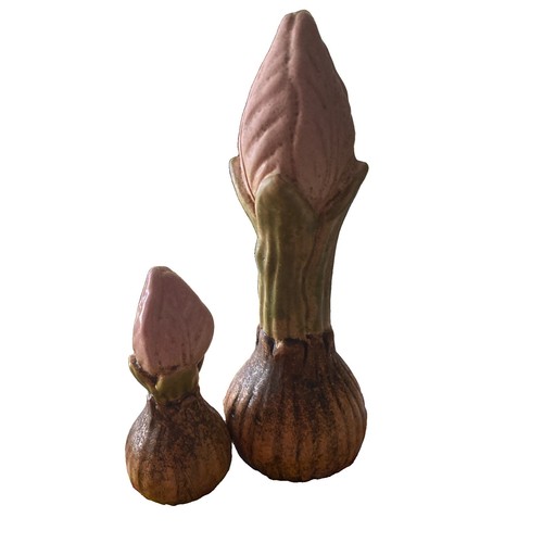 Tulip bulb ceramic pair - tulip,