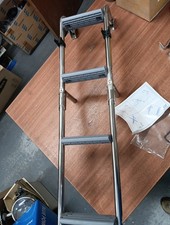 Plastimo Folding Boarding Ladder 4 Step. Boat Yacht