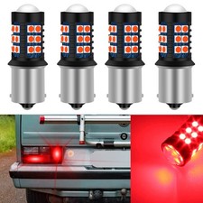 4Pcs Red LED TAIL & STOP Brake