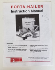 Porta Nailer Model 401 & 501