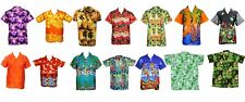 HAWAIIAN SHIRT MENS PALM TREE STAG PARTY LOUD BEACH HOLIDAY FANCY DRESS ASSORTED