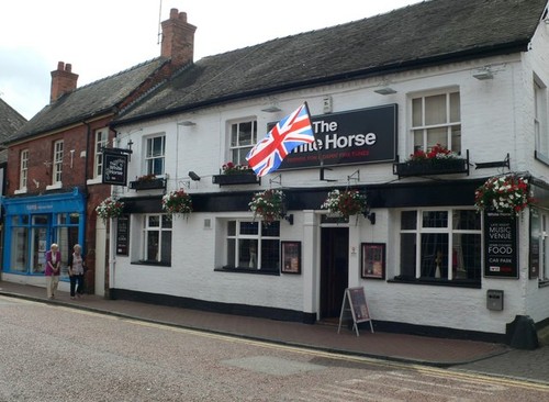 Photo 6x4 the white horse - photo,